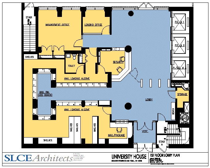 First Floor Lobby Plan