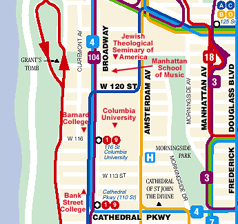 100 to 124 West